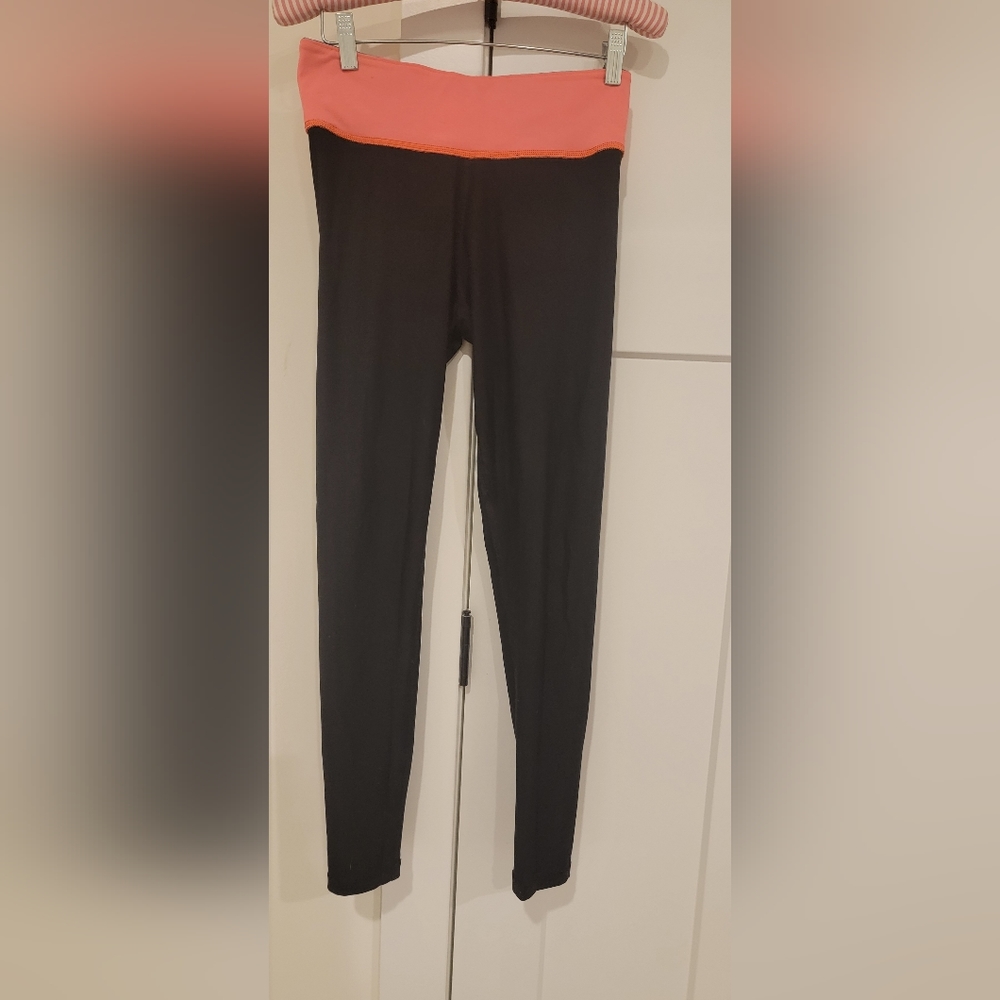Pink reversible leggings - Picture 2 of 3